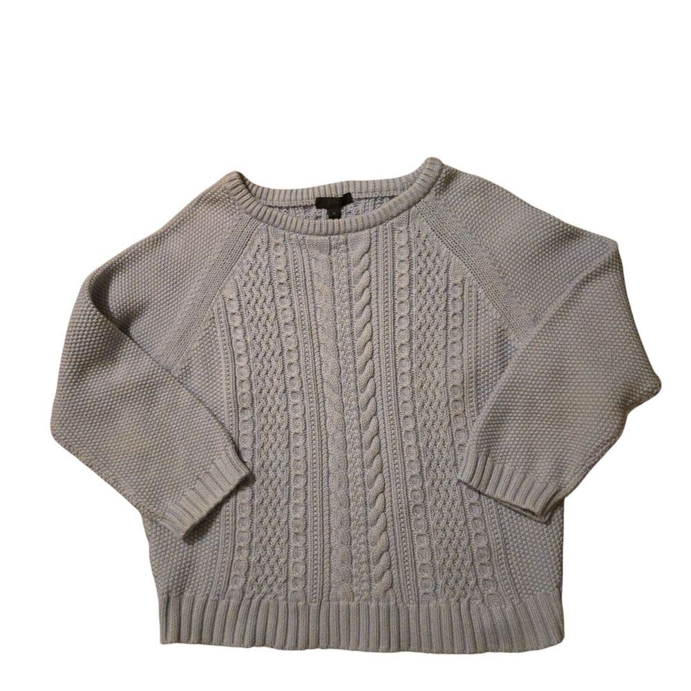 J. Crew Chunky knit Fisherman Sweater